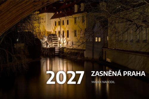 Kalendář Zasněná Praha 2027 (A3)