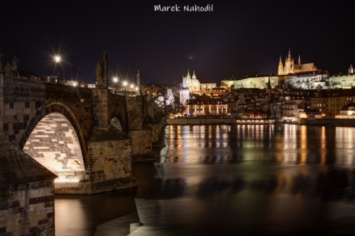 Praha - panorama Pražský hrad