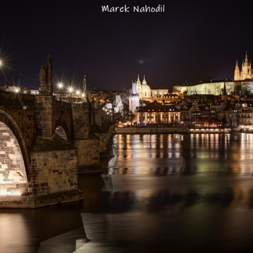 Praha - panorama Pražský hrad
