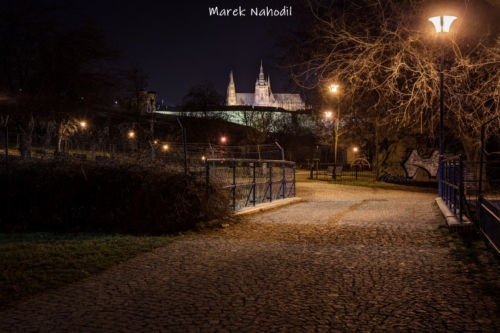 Praha - Pražský hrad z Petřína