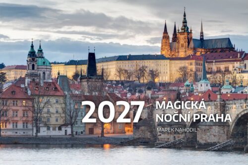 Kalendář  Magická noční Praha 2027 (A3)
