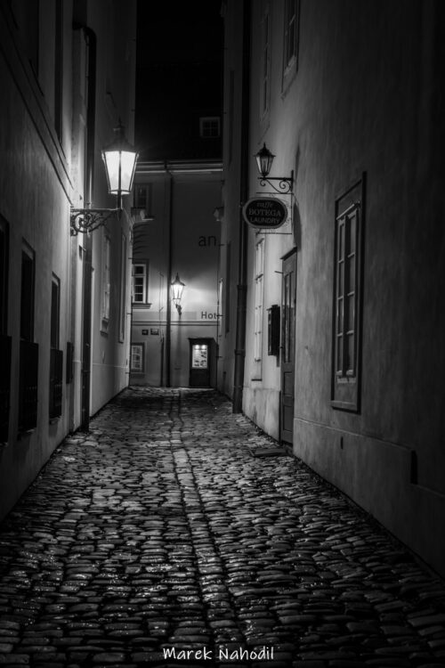 Praha - Ulička na Kampě