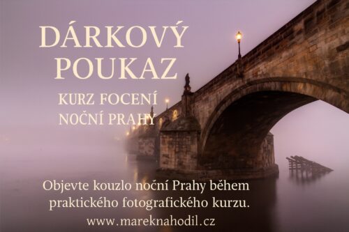 Kurz noční fotografie v Praze